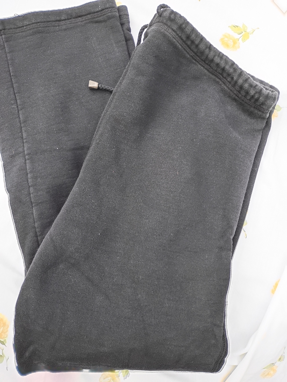 Motherhood Men's Black Jogger Sweatpants with Drawstring